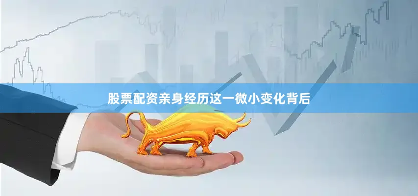 股票配资亲身经历　　这一微小变化背后