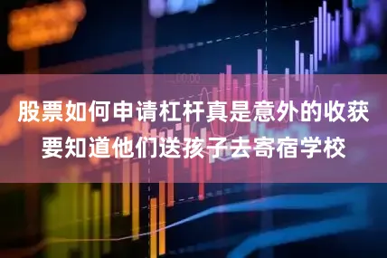 股票如何申请杠杆真是意外的收获要知道他们送孩子去寄宿学校